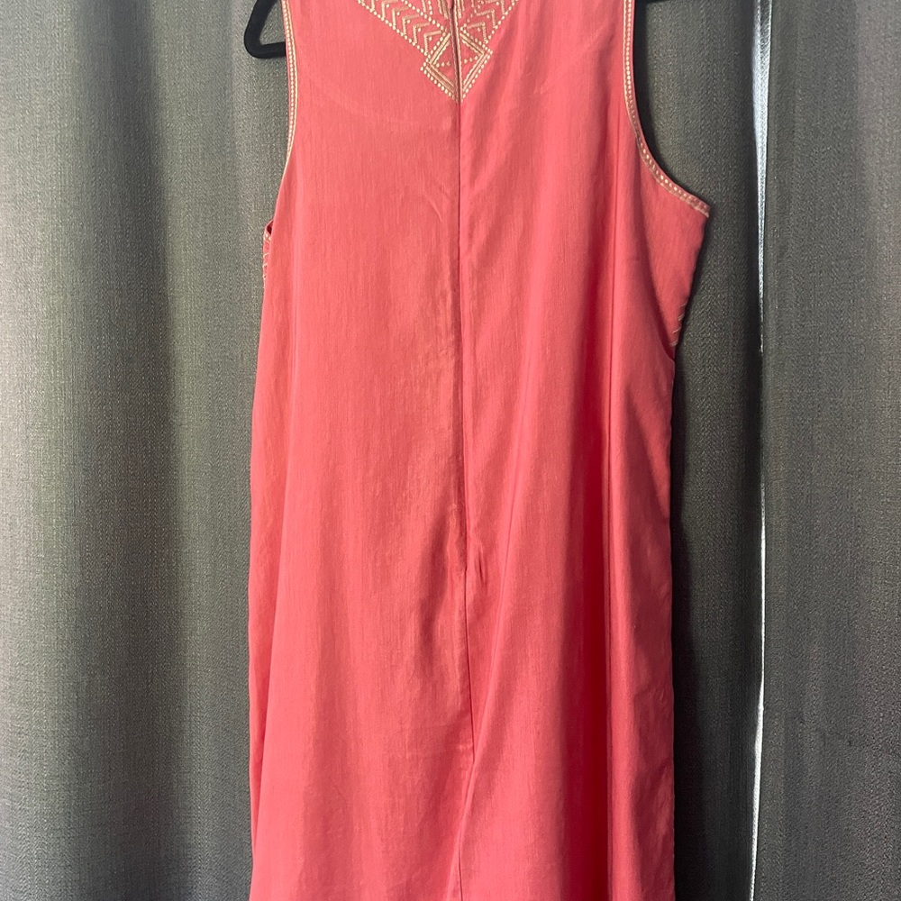 Coral lined dress size 12